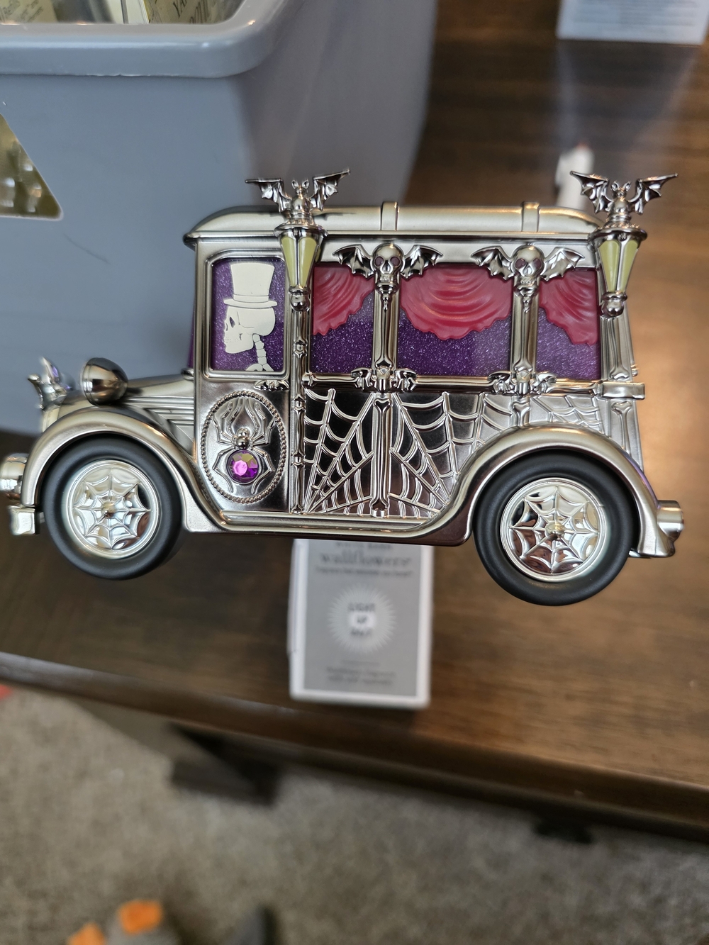 Bath and Body Works Halloween Hearse Light Projector Wallflower Plug In  New!